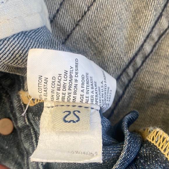 Hudson low rise bootcut size 25 - Picture 3 of 3